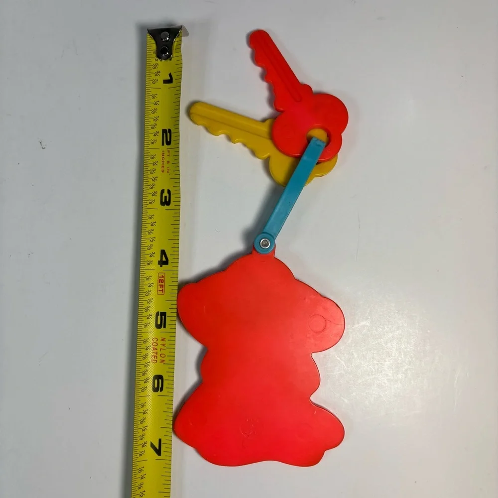 Vintage 1970’s‎ Fisher Price Activity Keys Key Set Baby Toy USA Made